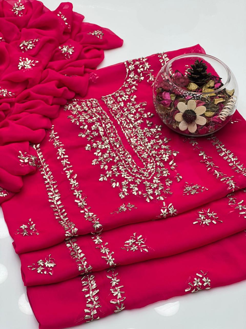 Soft Chiffon Handmade LCD Gotta Work 2Pcs Dress