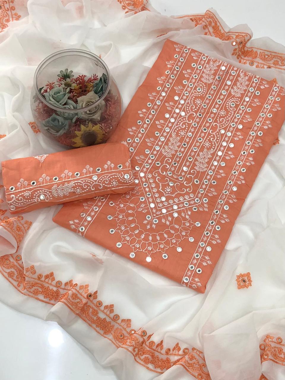 Orna GTM Lawn Embroidered 3Pcs Dress