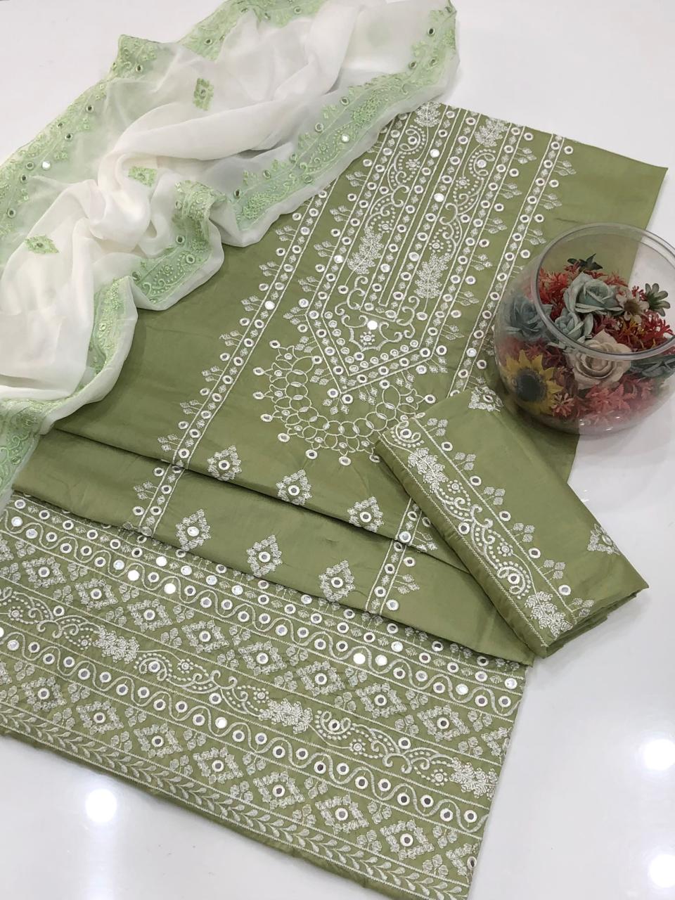 Orna GTM Lawn Embroidered 3Pcs Dress