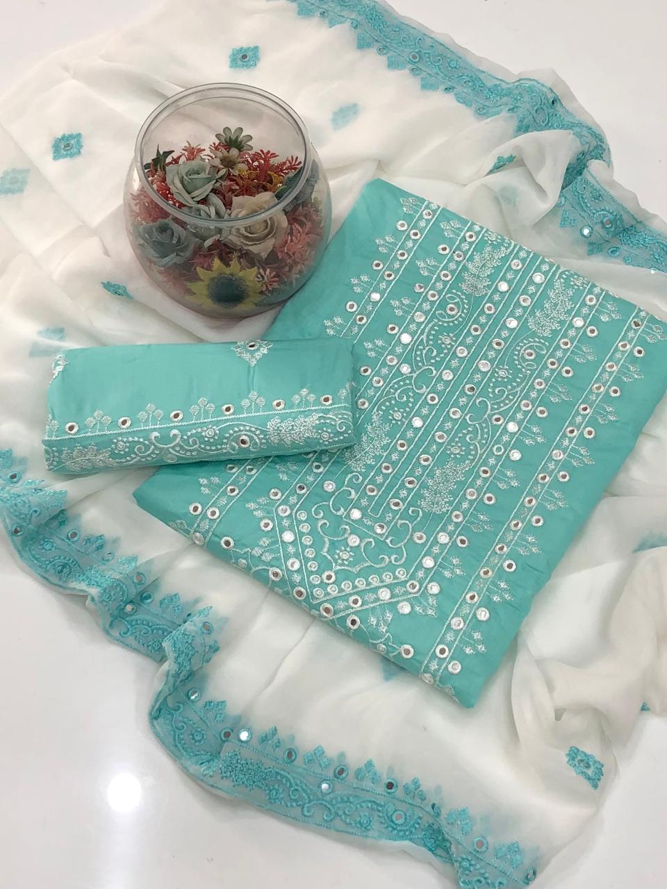 Orna GTM Lawn Embroidered 3Pcs Dress