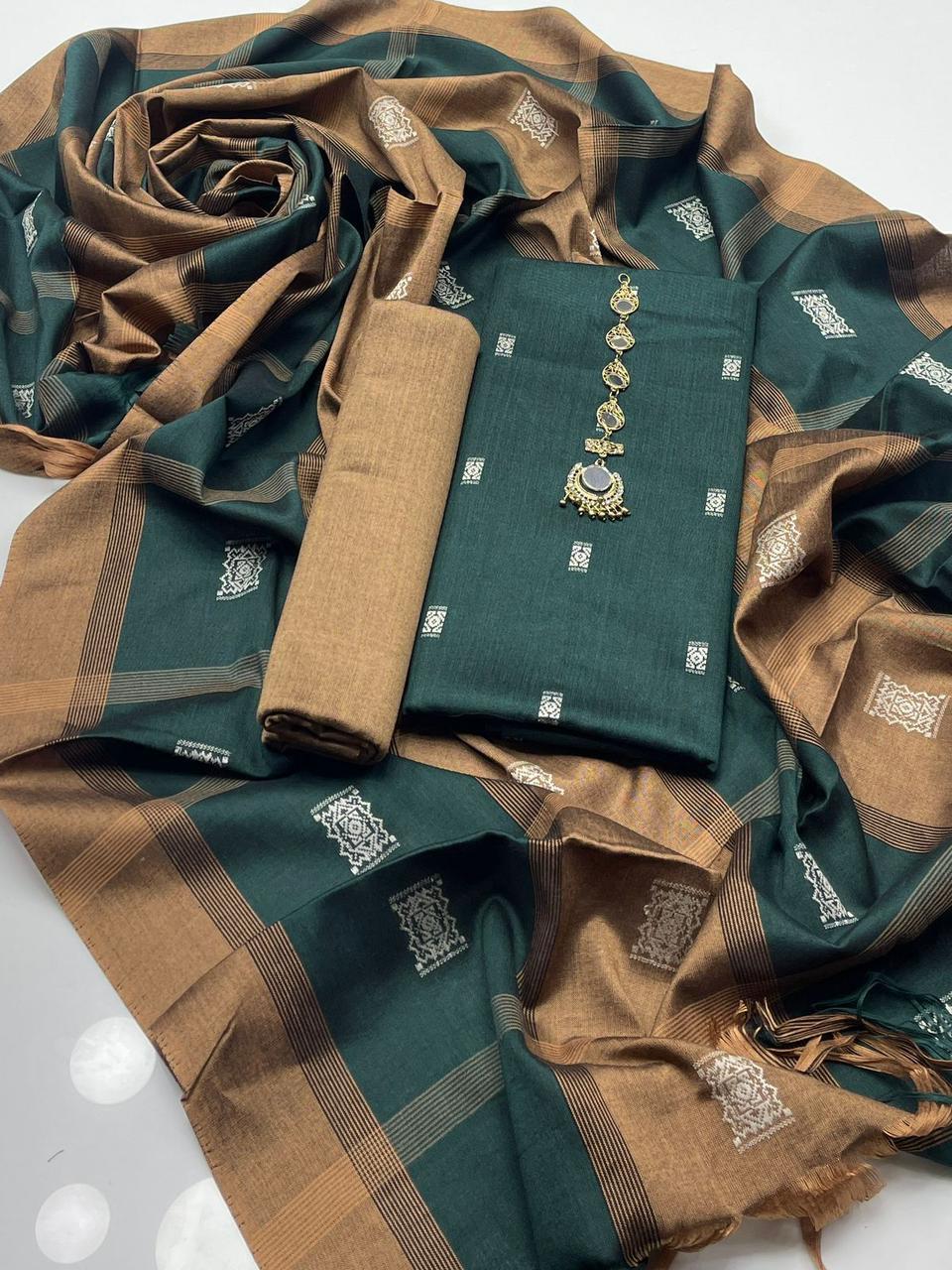 Sussi Jacquard Banarsi Charm 3Pcs Dress