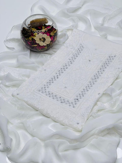 Shadow Sheesha Shiffon Handmade 2Pcs Dress