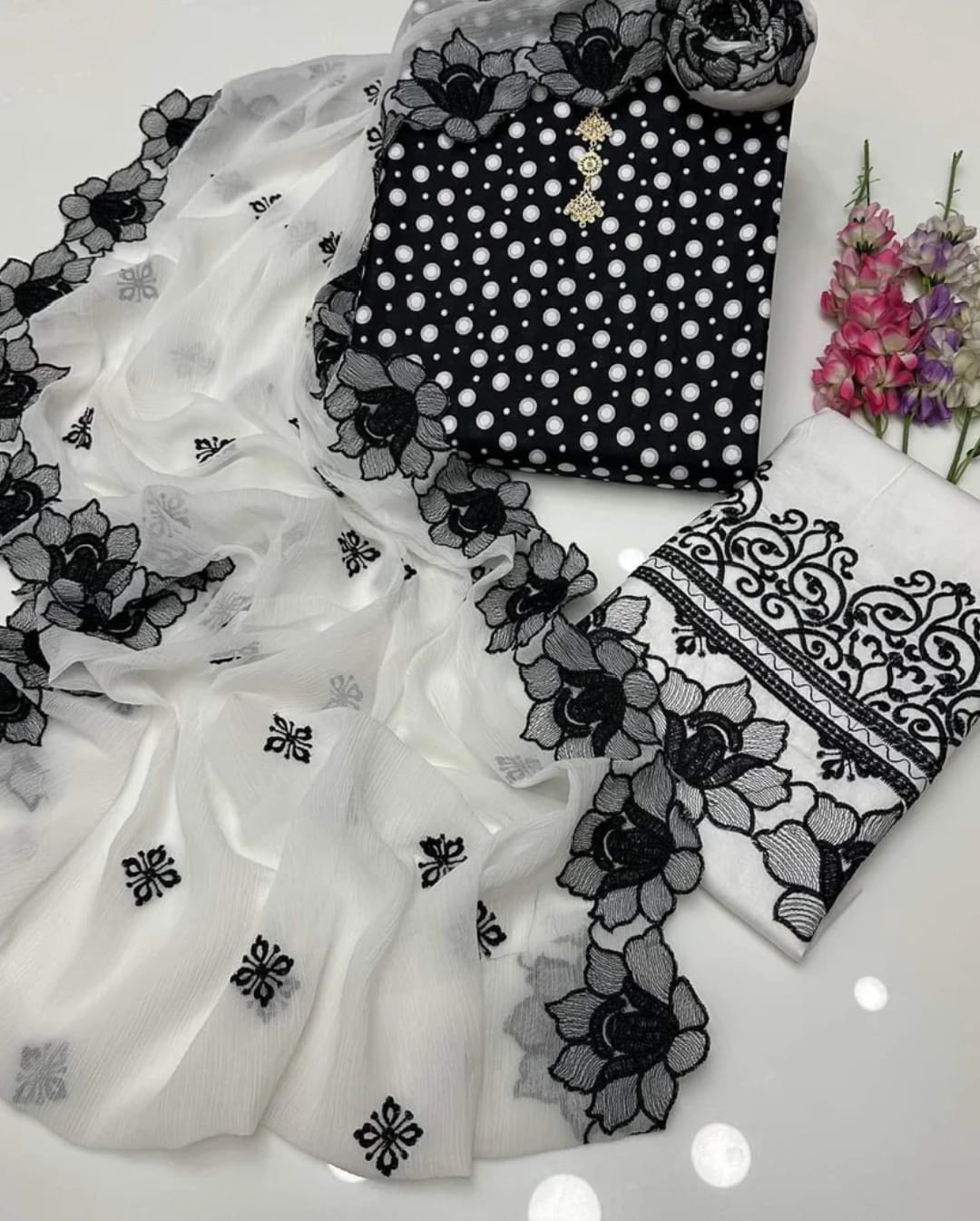 Florenza Printed Lawn Cotton 3Pcs Dress