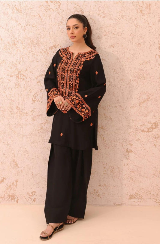 Classic Embroidered Lawn Cotton 3Pcs Dress