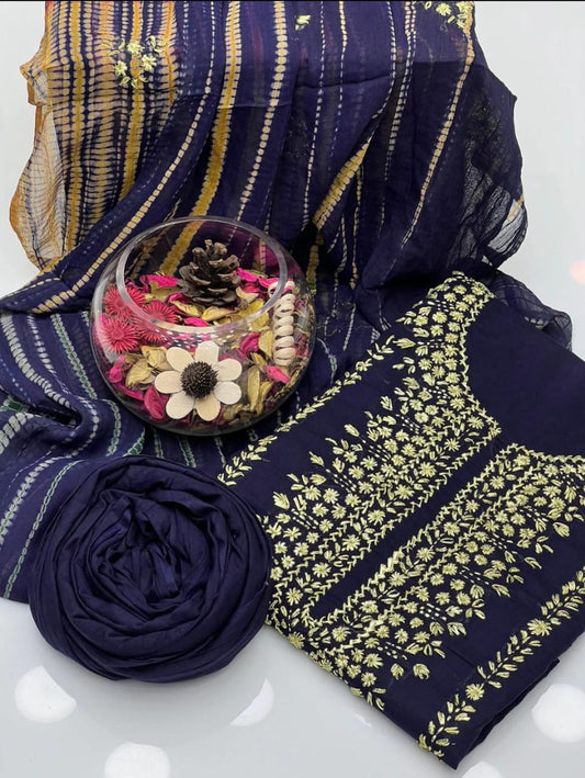 Enigma Lawn Gota Work 3Pcs Dress