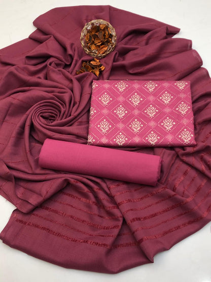 Dhanak Marina Embroidered 3Pcs Dress