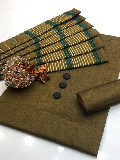 Khaadi Sussi & Velvet Border Shawl 3Pcs Dress