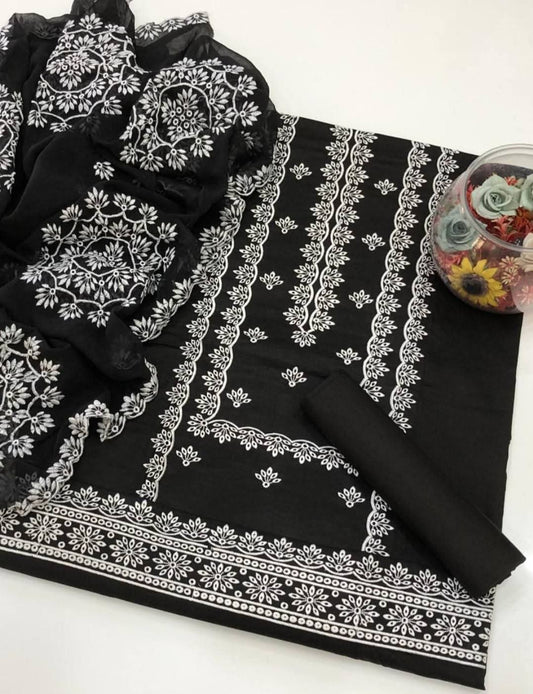 Seraphic Embroidered GTM Lawn 3Pcs Dress