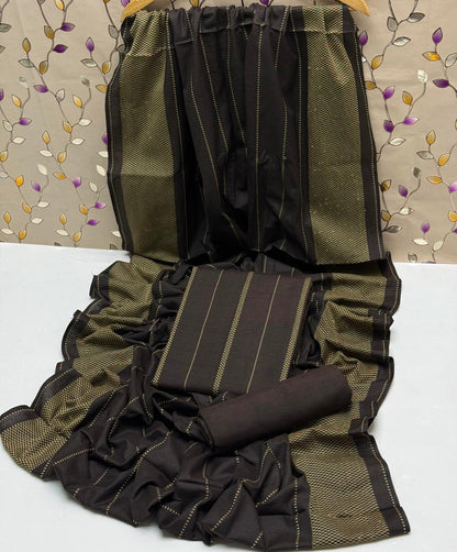 Multani Khaddi Brosha Design 3Pc Dress