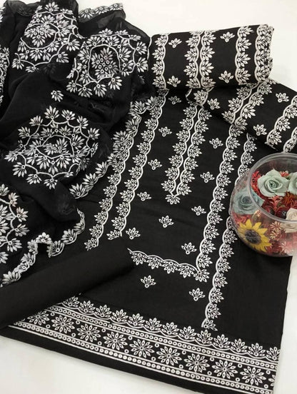 Seraphic Embroidered GTM Lawn 3Pcs Dress