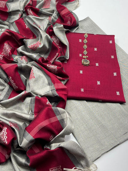 Sussi Jacquard Banarsi Charm 3Pcs Dress